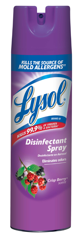 LYSOL Disinfectant Spray  Crisp Berry Discontinued